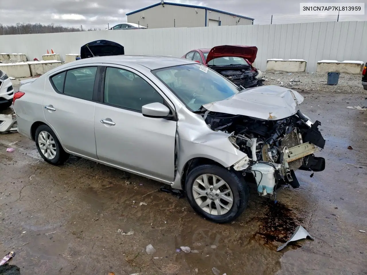 3N1CN7AP7KL813959 2019 Nissan Versa S