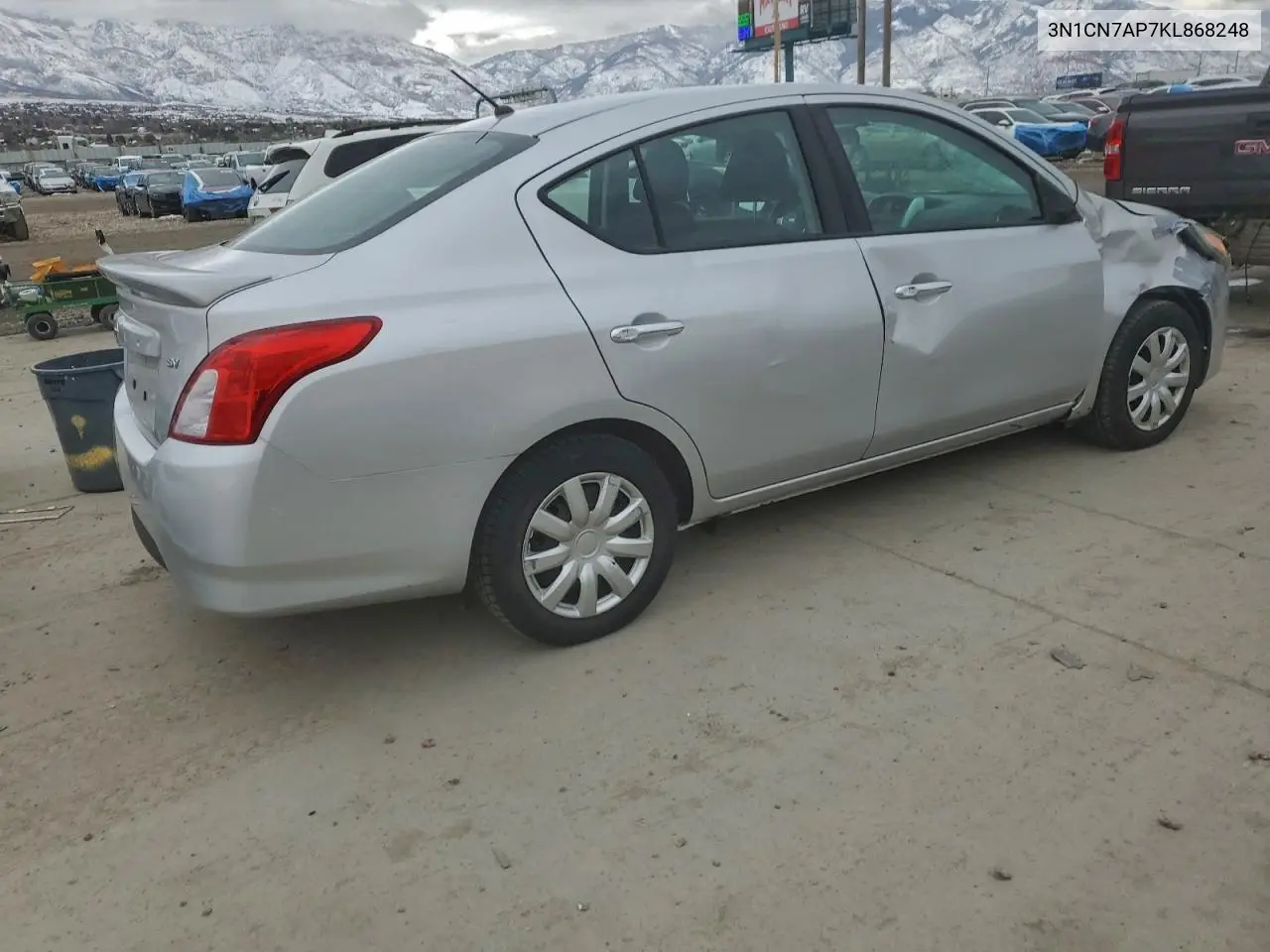 3N1CN7AP7KL868248 2019 Nissan Versa S