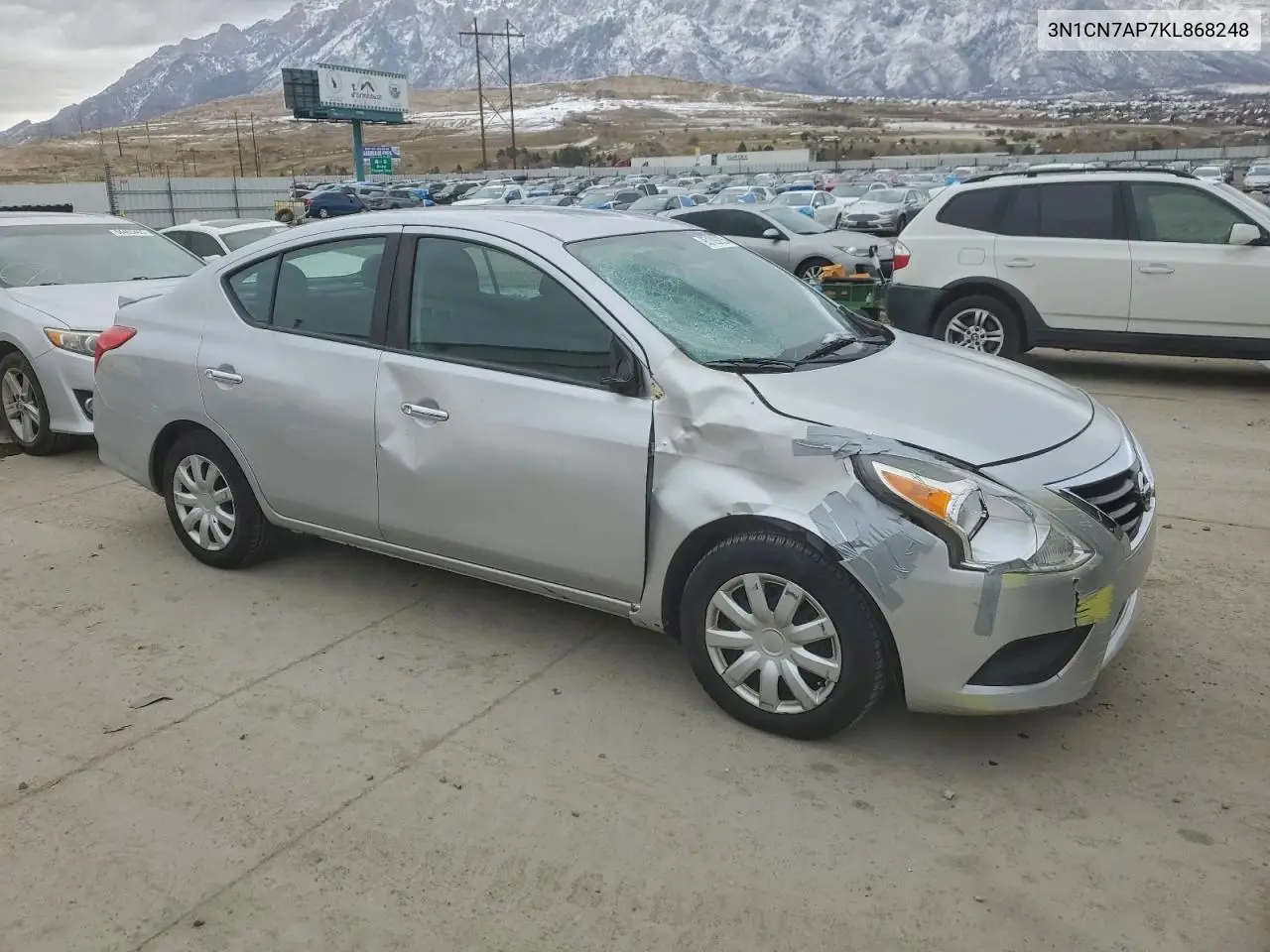 3N1CN7AP7KL868248 2019 Nissan Versa S