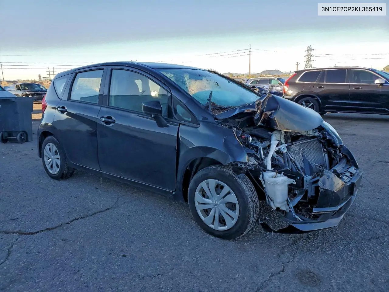 3N1CE2CP2KL365419 2019 Nissan Versa Note S