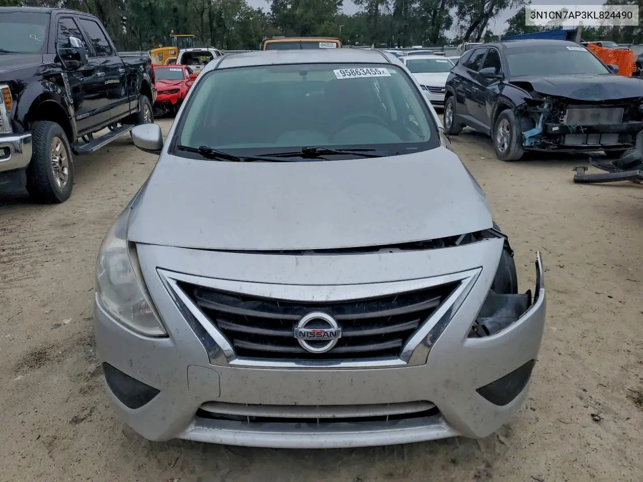 3N1CN7AP3KL824490 2019 Nissan Versa S