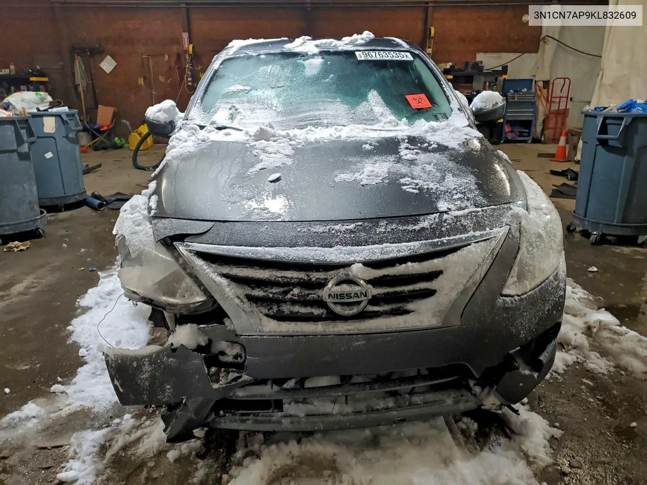 3N1CN7AP9KL832609 2019 Nissan Versa S