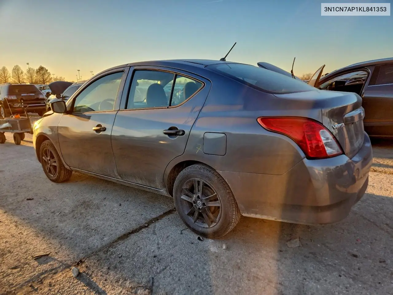 3N1CN7AP1KL841353 2019 Nissan Versa S