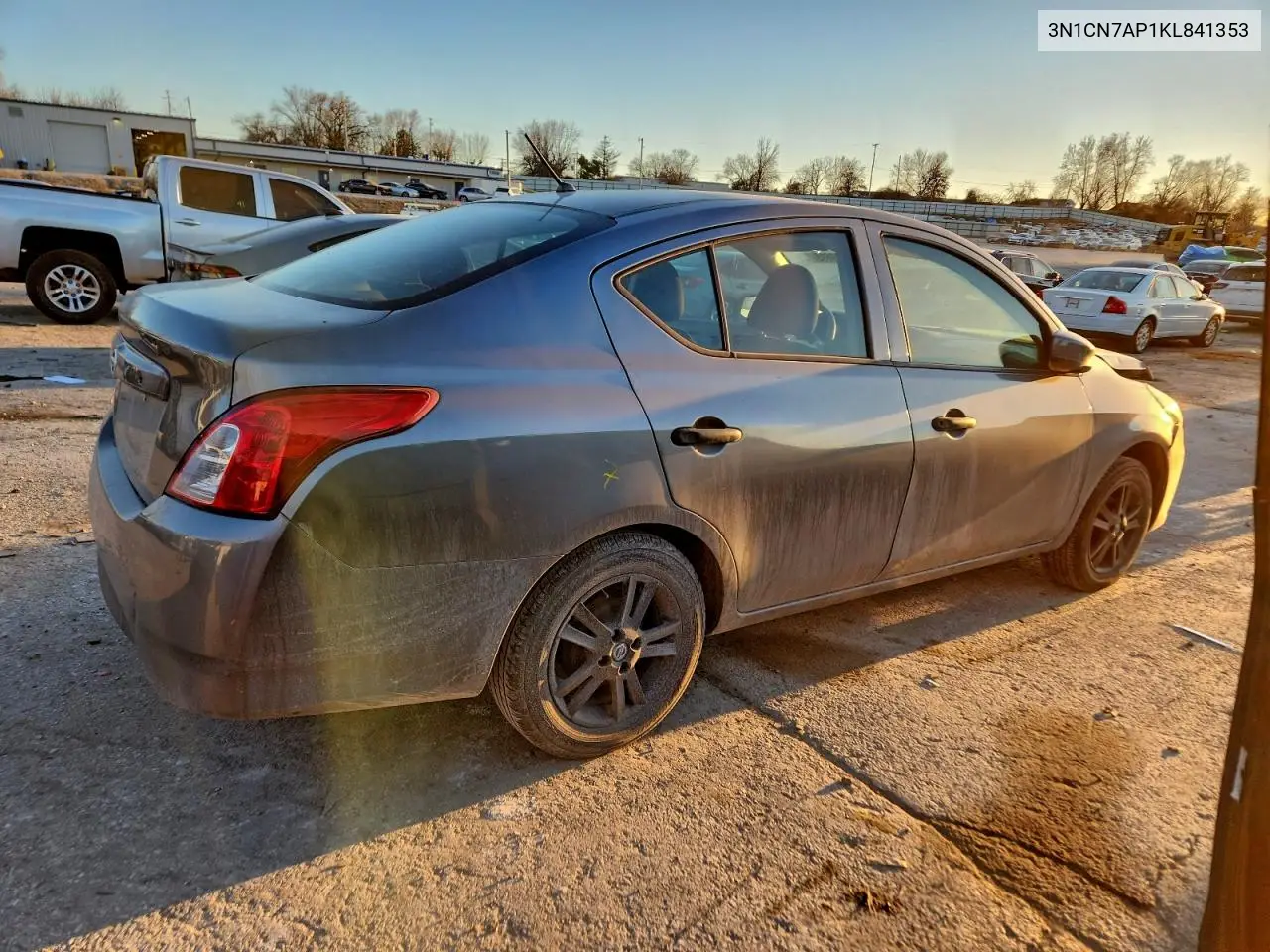 3N1CN7AP1KL841353 2019 Nissan Versa S