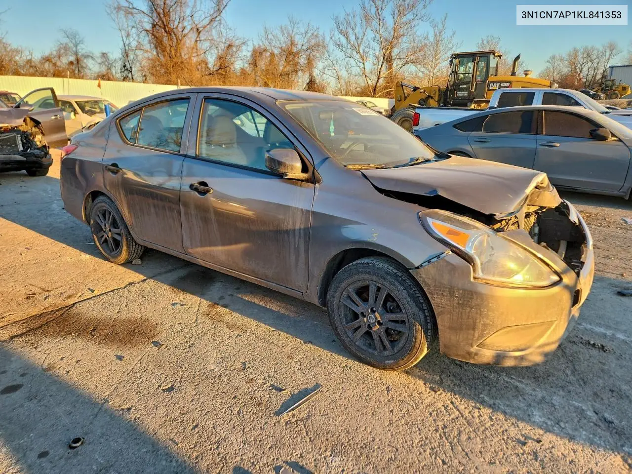 3N1CN7AP1KL841353 2019 Nissan Versa S