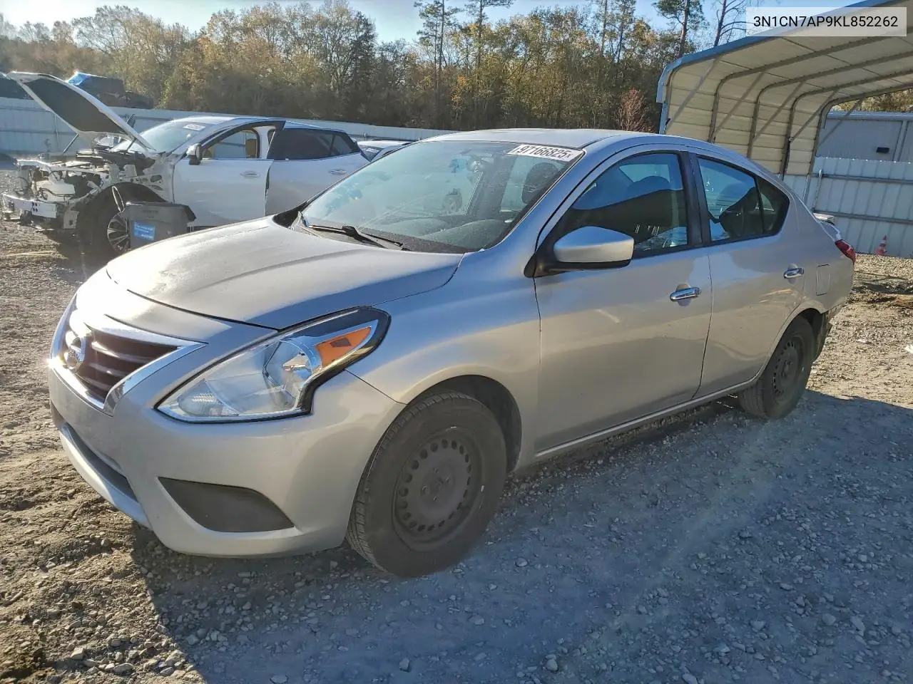 3N1CN7AP9KL852262 2019 Nissan Versa S