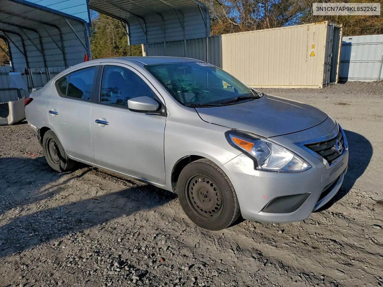 3N1CN7AP9KL852262 2019 Nissan Versa S