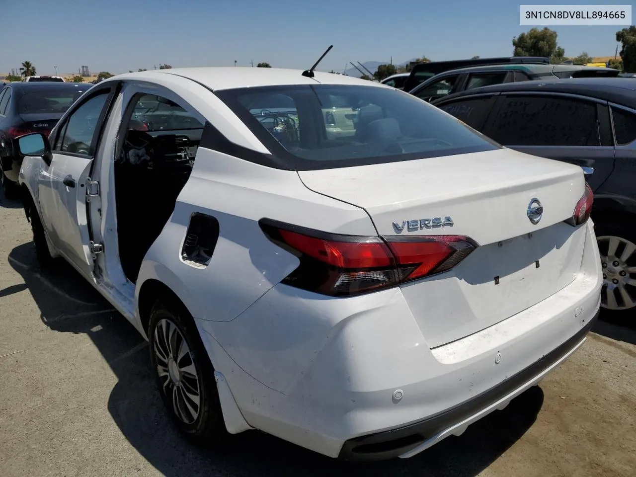 2020 Nissan Versa S VIN: 3N1CN8DV8LL894665 Lot: 59964664