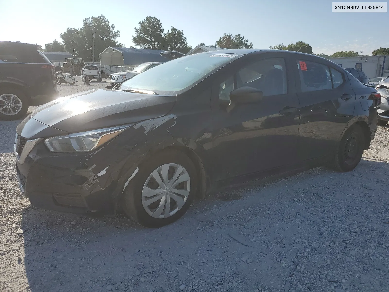 2020 Nissan Versa S VIN: 3N1CN8DV1LL886844 Lot: 68059944