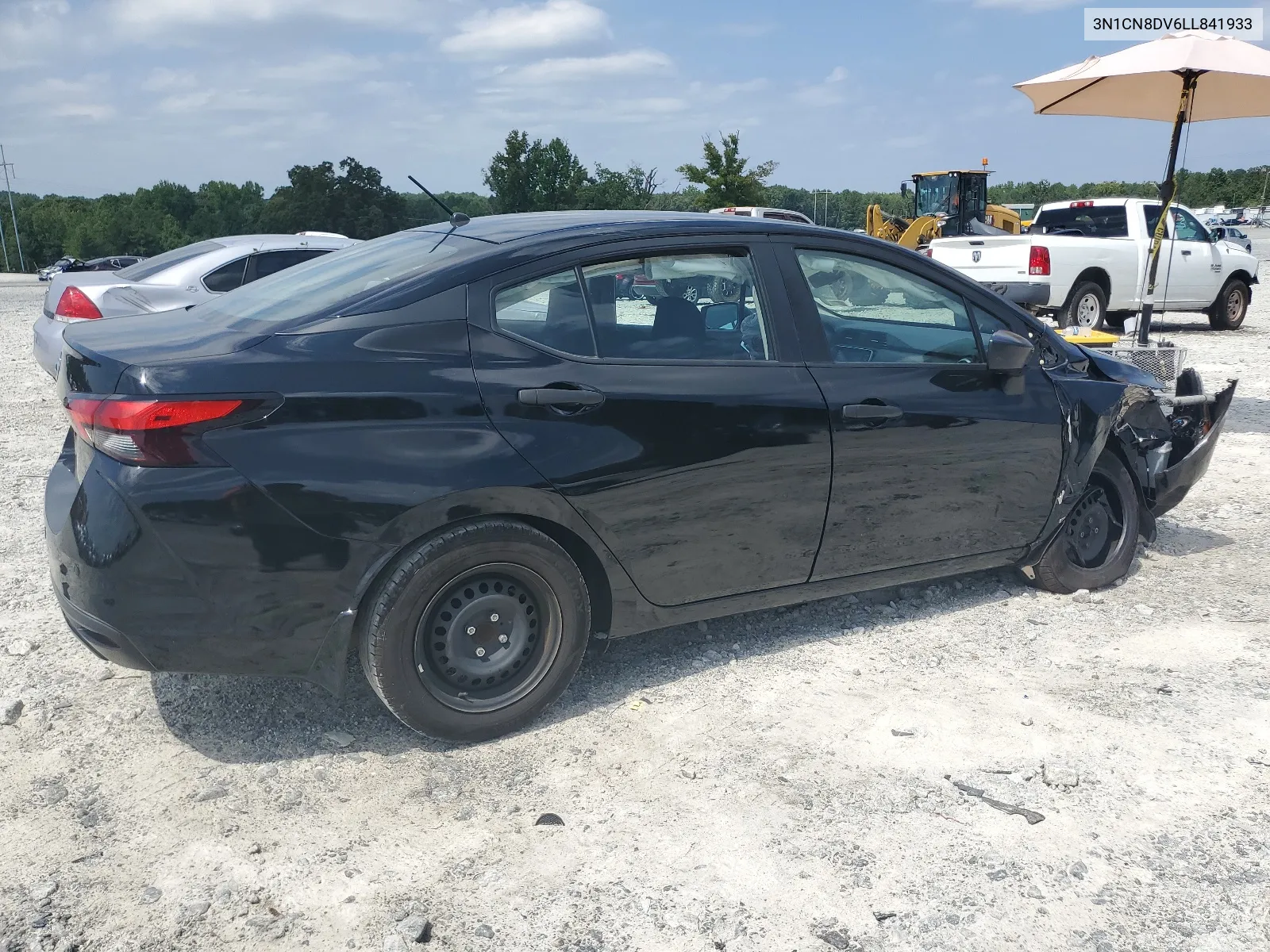 2020 Nissan Versa S VIN: 3N1CN8DV6LL841933 Lot: 68103354