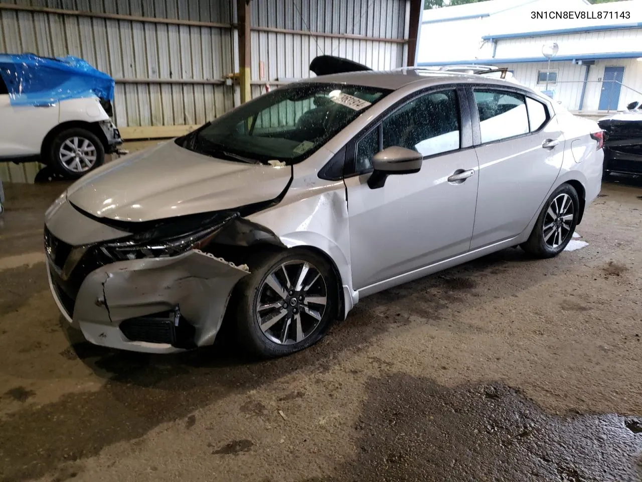 2020 Nissan Versa Sv VIN: 3N1CN8EV8LL871143 Lot: 70631914