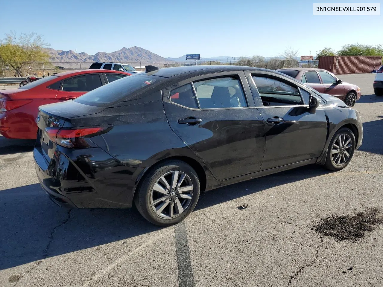 2020 Nissan Versa Sv VIN: 3N1CN8EVXLL901579 Lot: 70891104