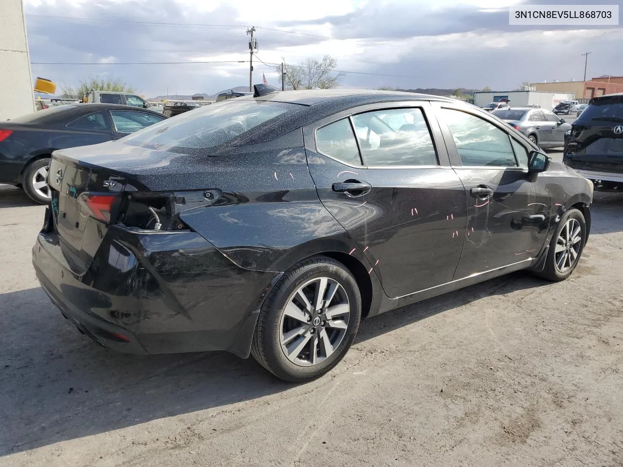 2020 Nissan Versa Sv VIN: 3N1CN8EV5LL868703 Lot: 72449054