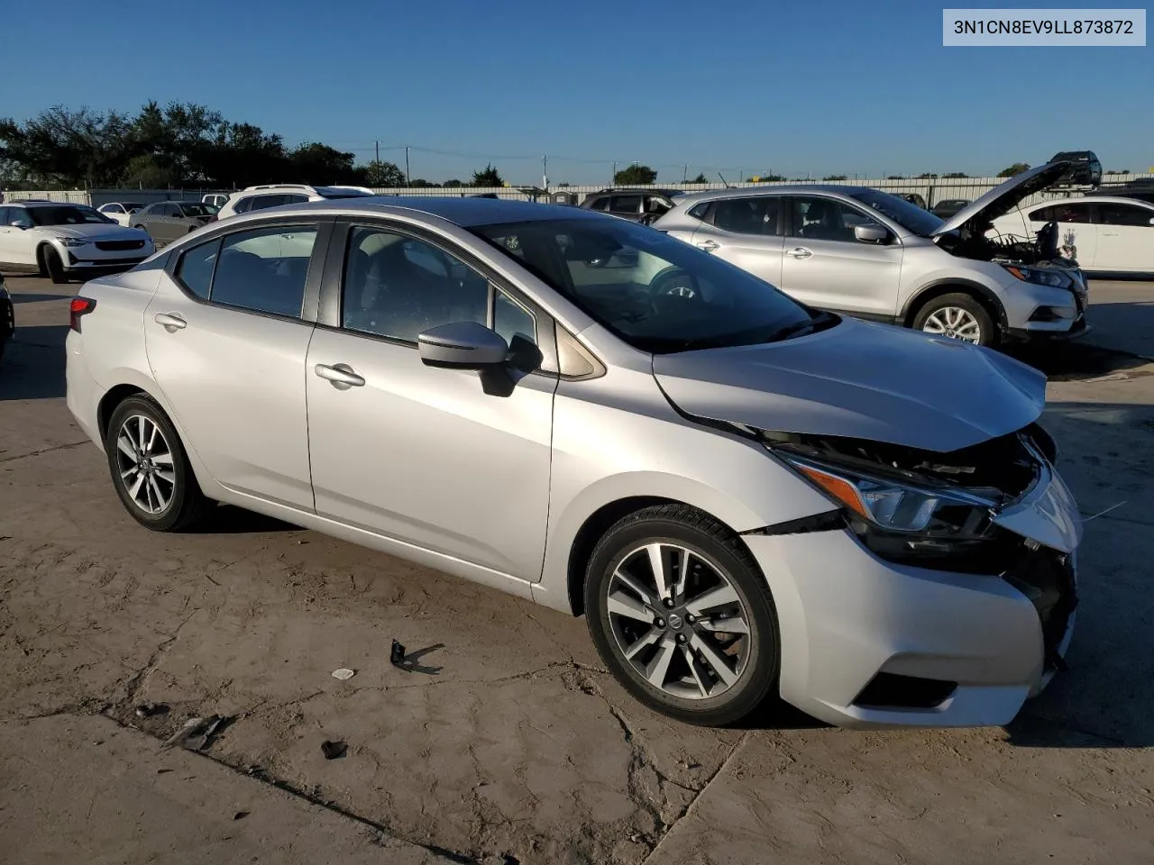 2020 Nissan Versa Sv VIN: 3N1CN8EV9LL873872 Lot: 73200214