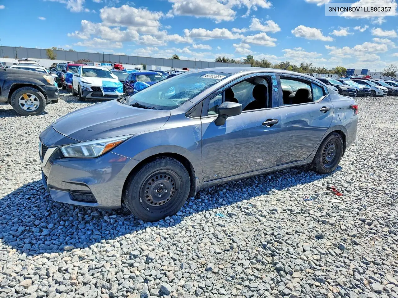 3N1CN8DV1LL886357 2020 Nissan Versa S