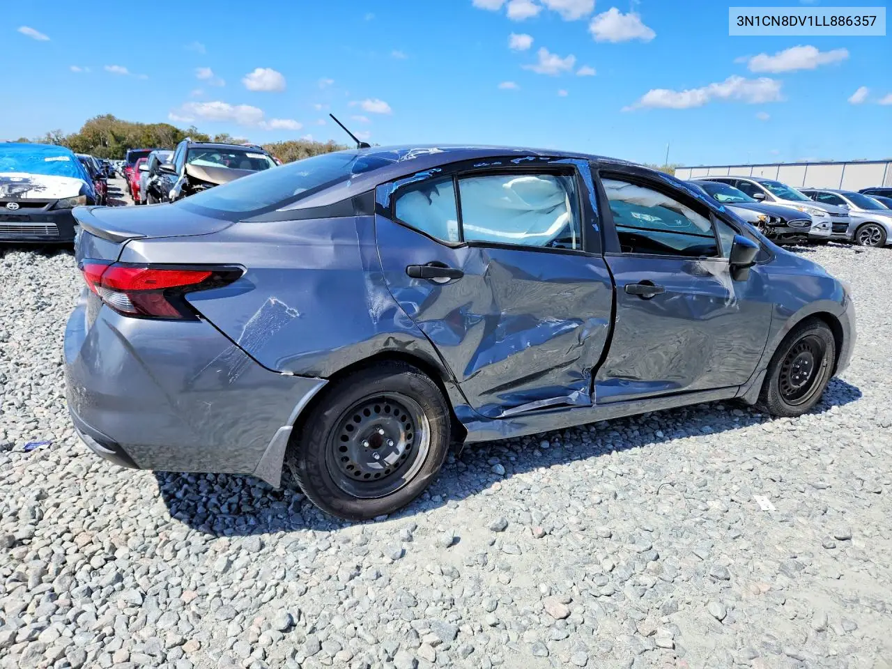 3N1CN8DV1LL886357 2020 Nissan Versa S