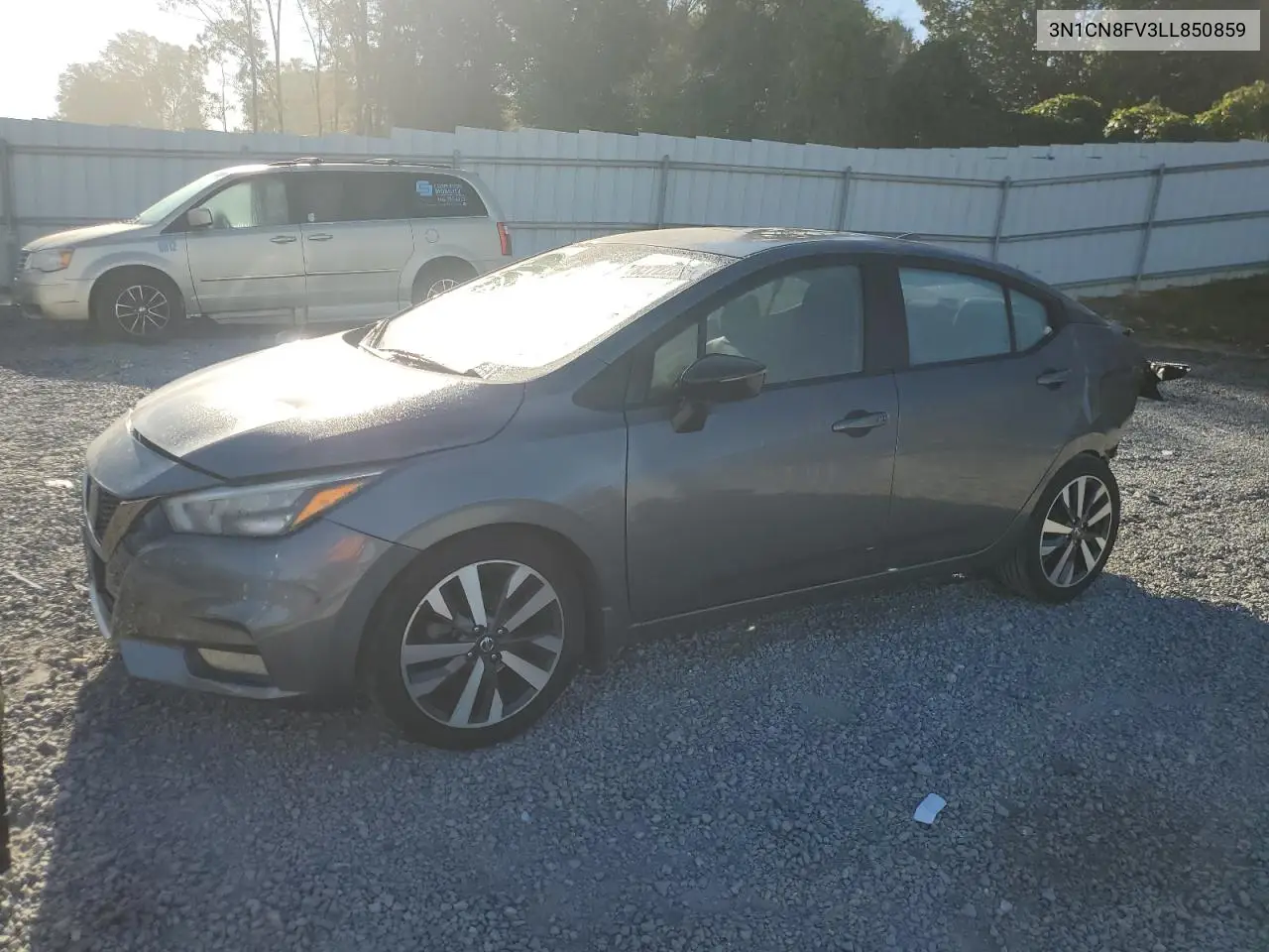 3N1CN8FV3LL850859 2020 Nissan Versa Sr