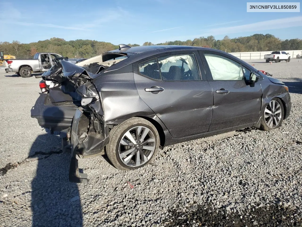 3N1CN8FV3LL850859 2020 Nissan Versa Sr