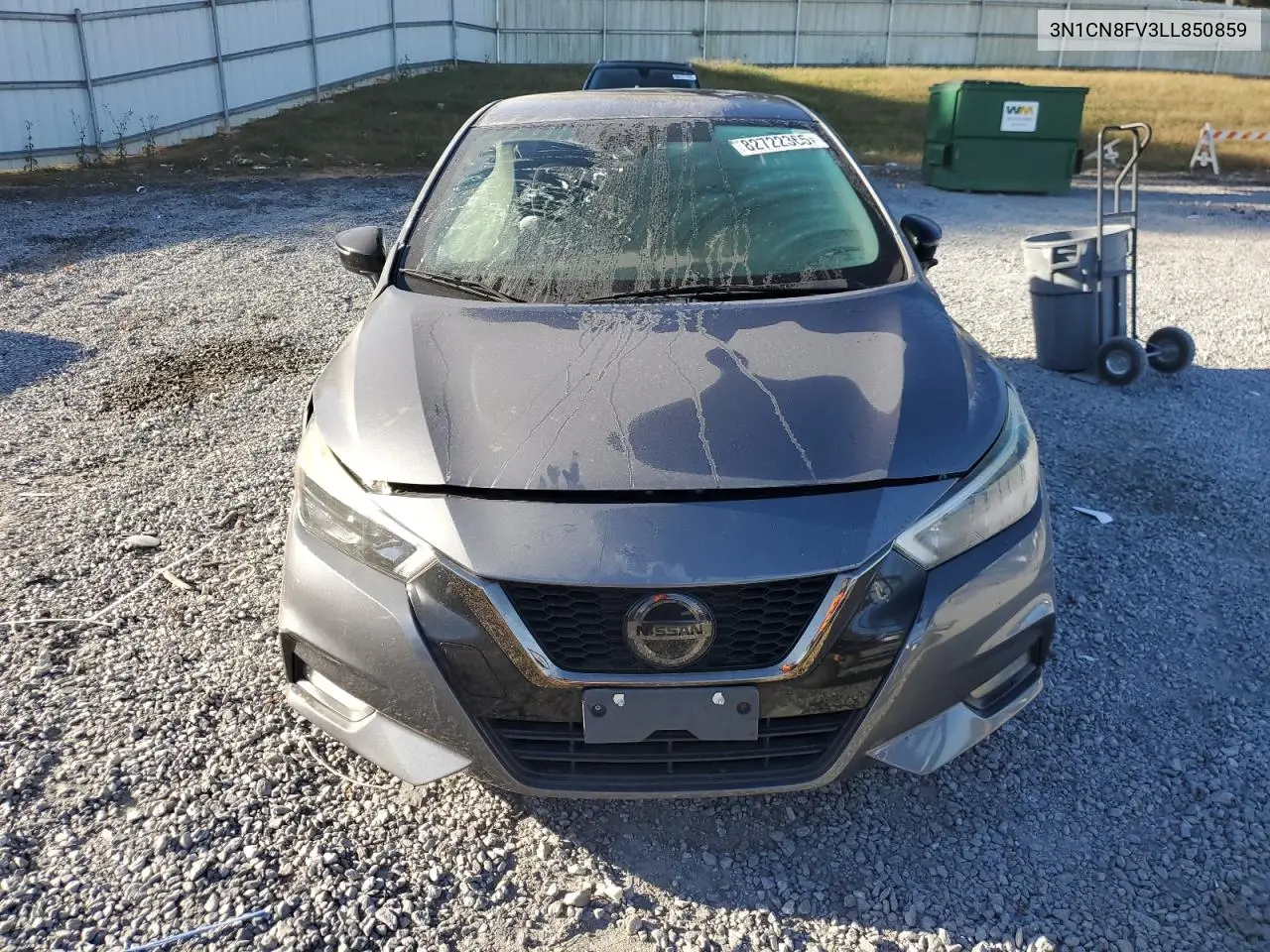 3N1CN8FV3LL850859 2020 Nissan Versa Sr