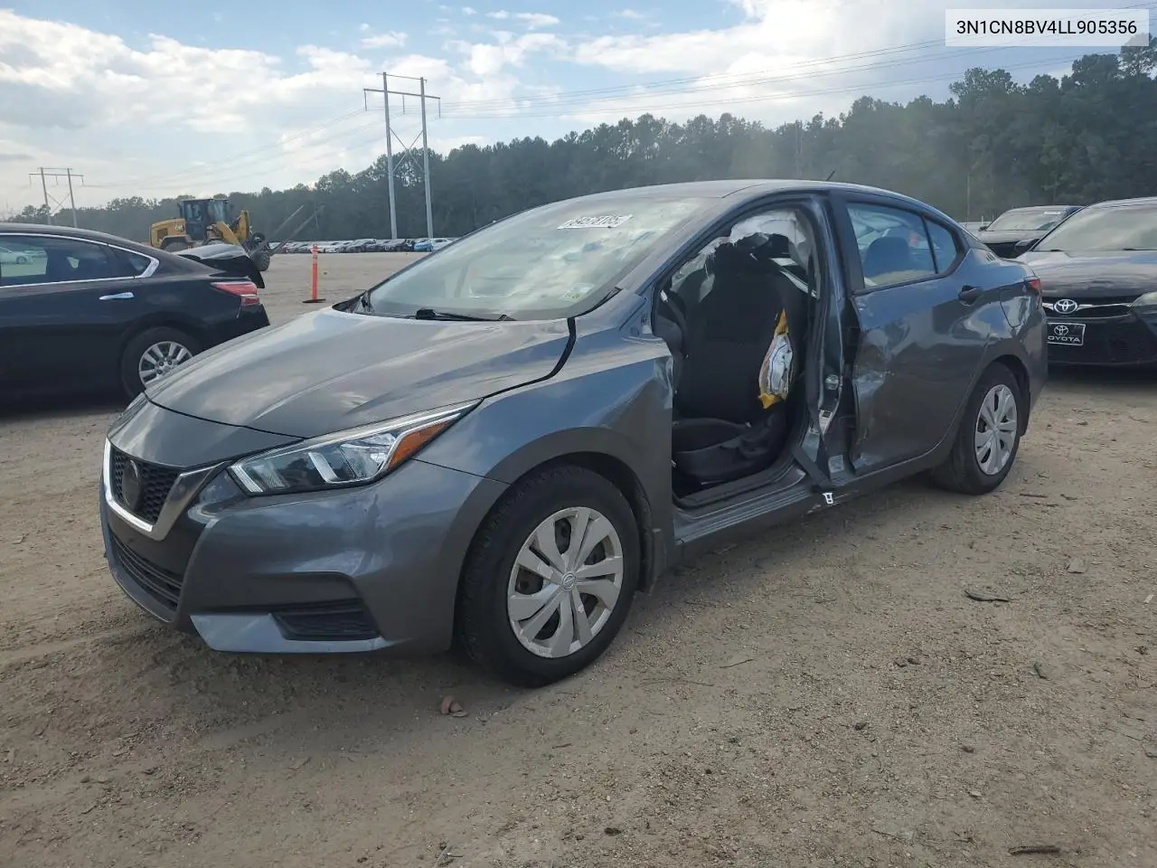 3N1CN8BV4LL905356 2020 Nissan Versa S