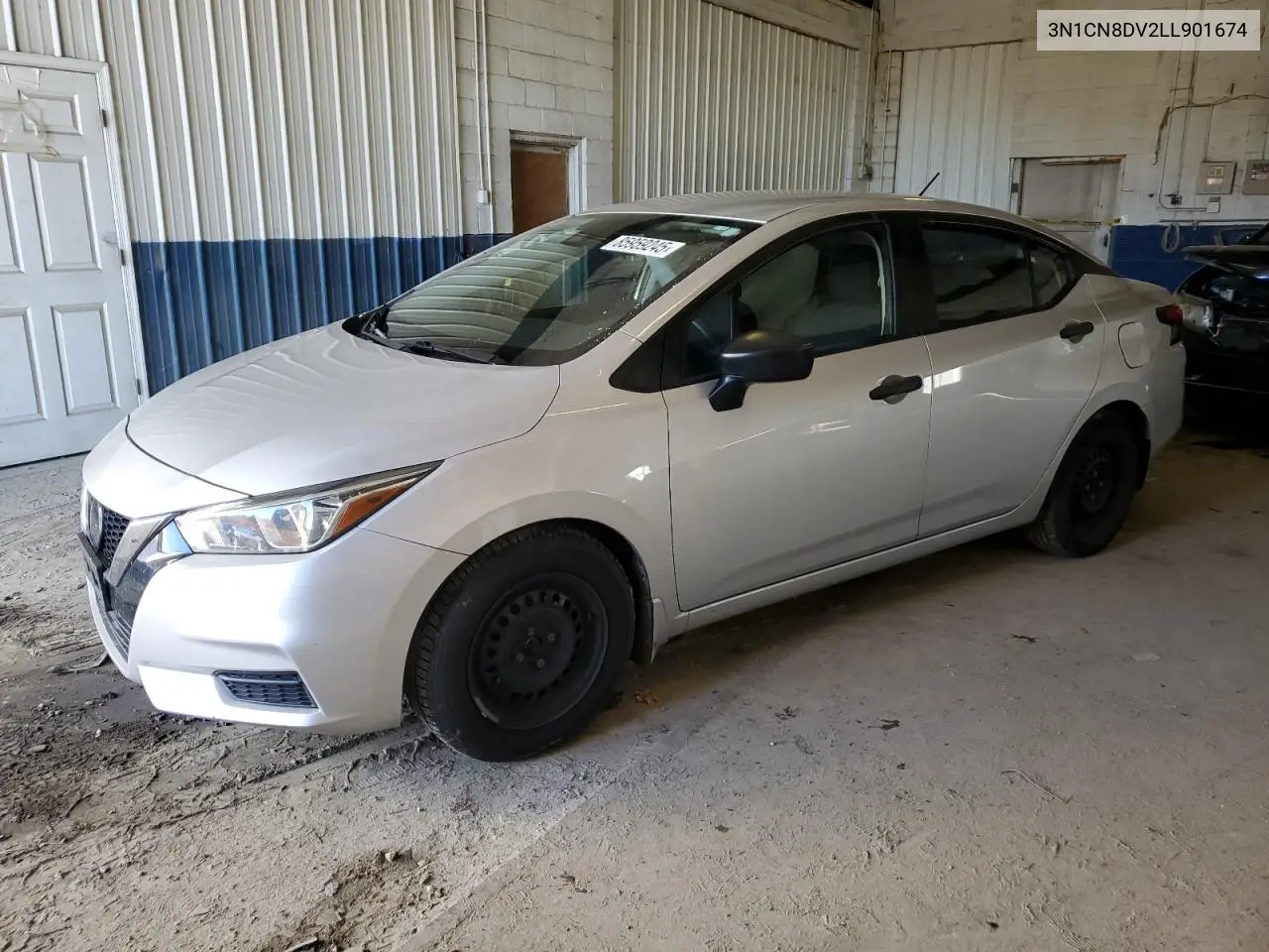 3N1CN8DV2LL901674 2020 Nissan Versa S
