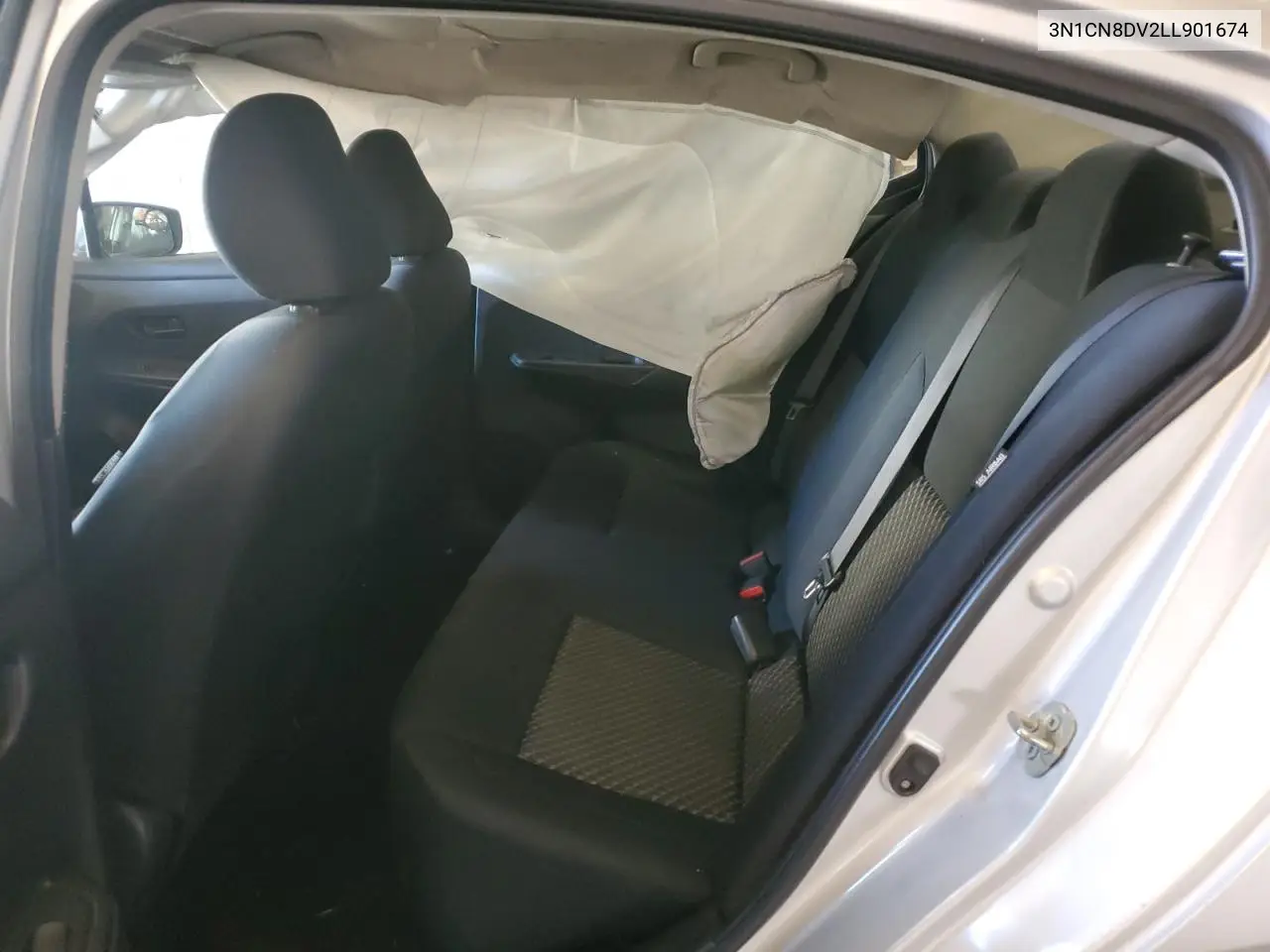 3N1CN8DV2LL901674 2020 Nissan Versa S