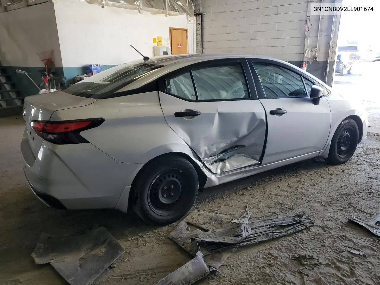 3N1CN8DV2LL901674 2020 Nissan Versa S