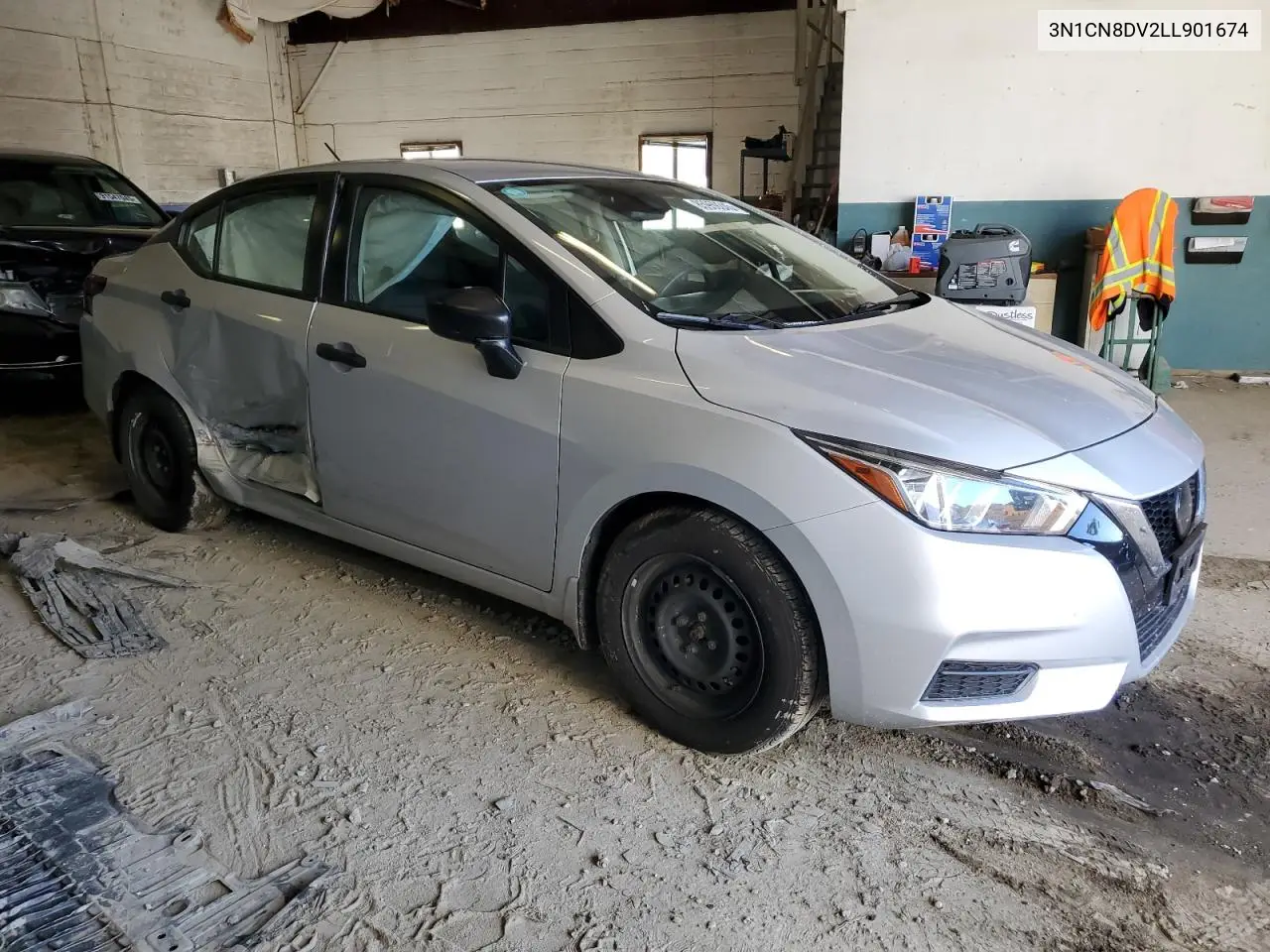 3N1CN8DV2LL901674 2020 Nissan Versa S