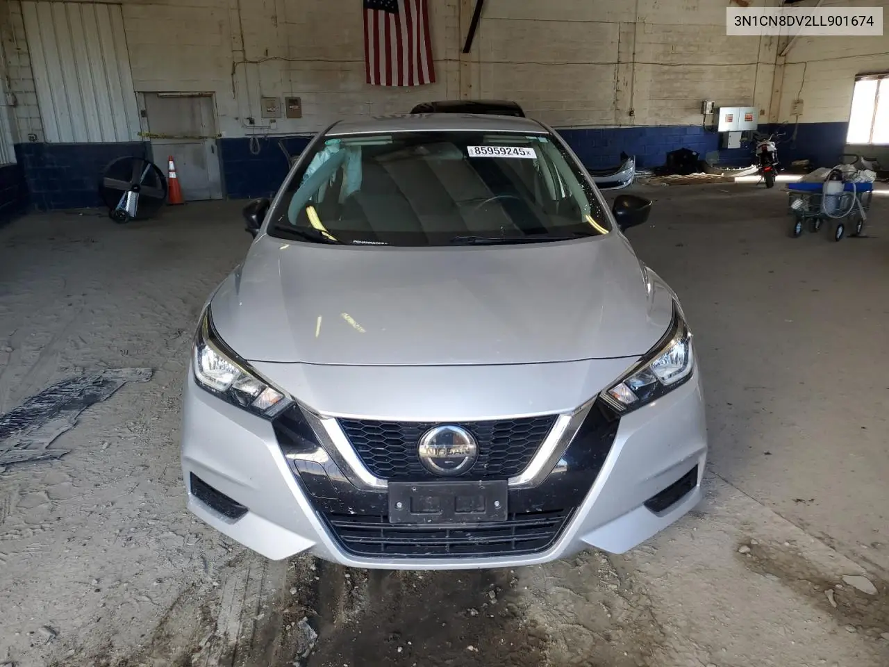 3N1CN8DV2LL901674 2020 Nissan Versa S
