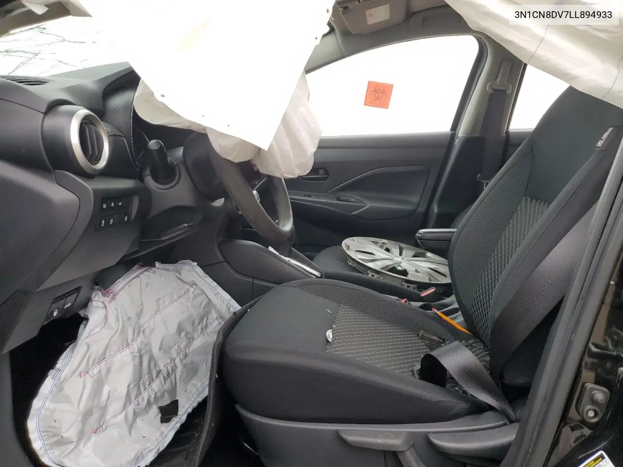 3N1CN8DV7LL894933 2020 Nissan Versa S