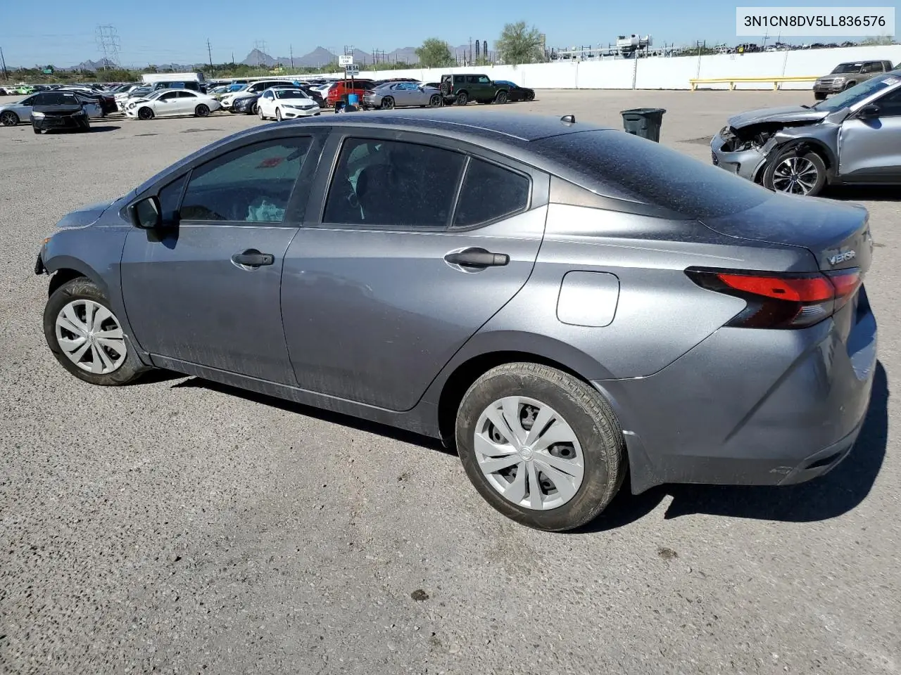 3N1CN8DV5LL836576 2020 Nissan Versa S