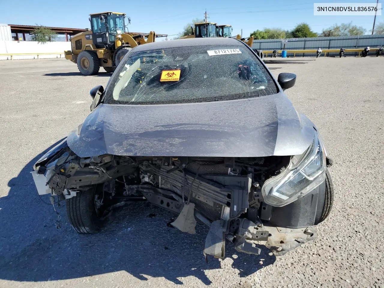 3N1CN8DV5LL836576 2020 Nissan Versa S