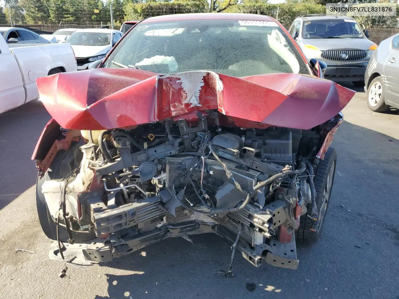 3N1CN8FV7LL831876 2020 Nissan Versa Sr