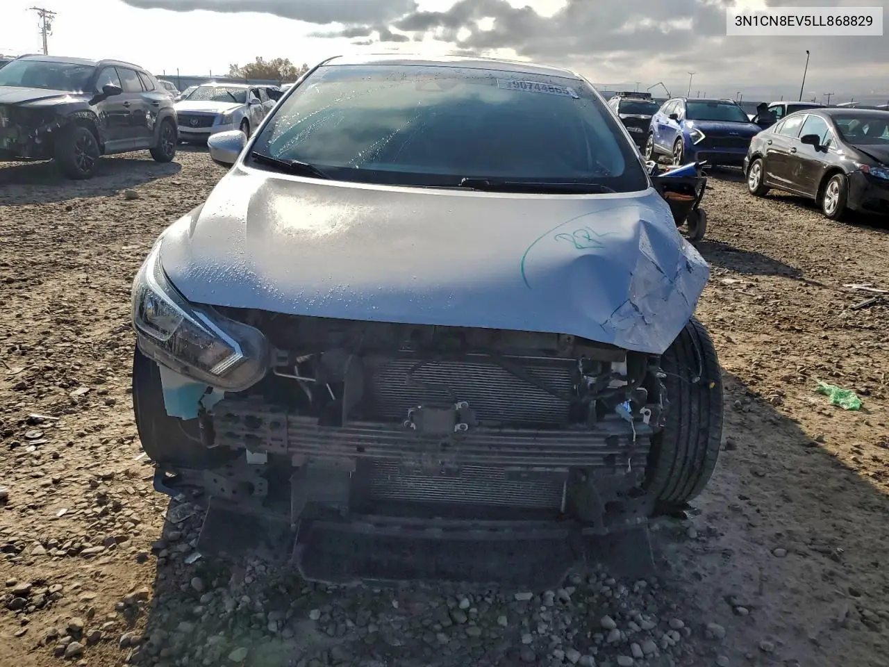 3N1CN8EV5LL868829 2020 Nissan Versa Sv