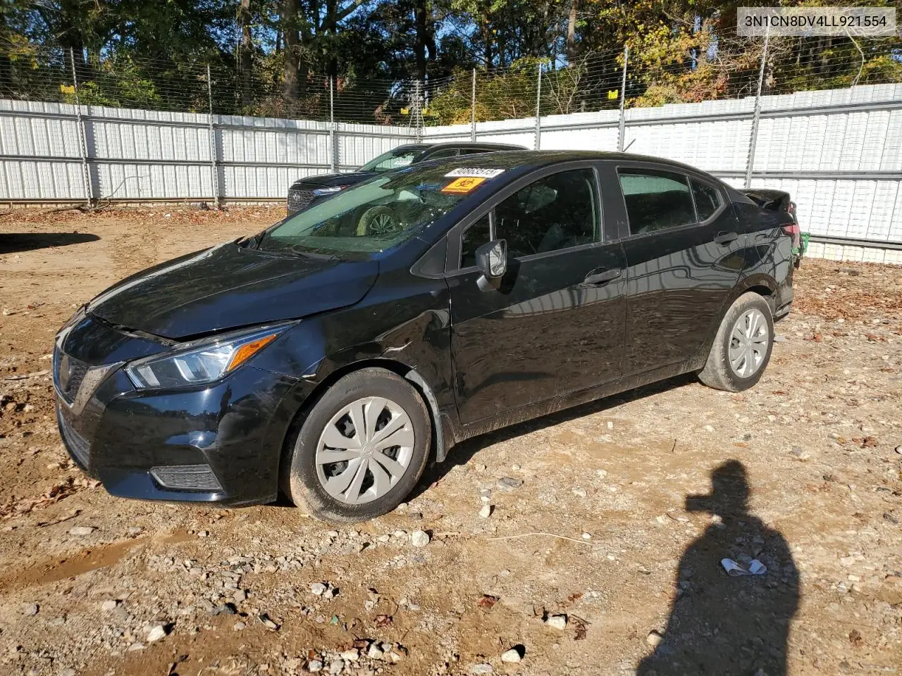 3N1CN8DV4LL921554 2020 Nissan Versa S