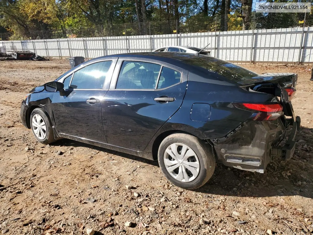 3N1CN8DV4LL921554 2020 Nissan Versa S
