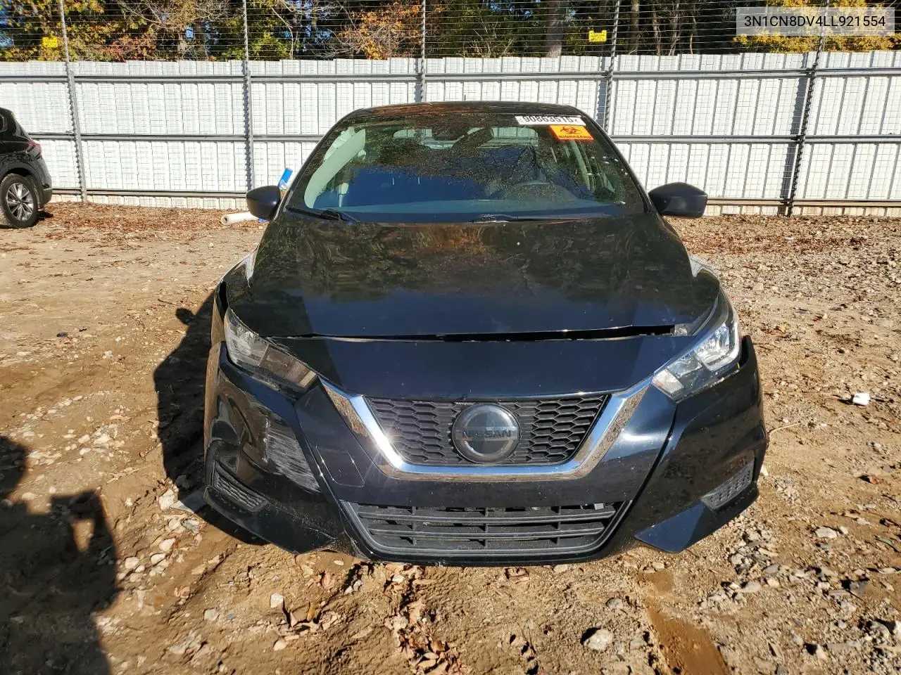 3N1CN8DV4LL921554 2020 Nissan Versa S