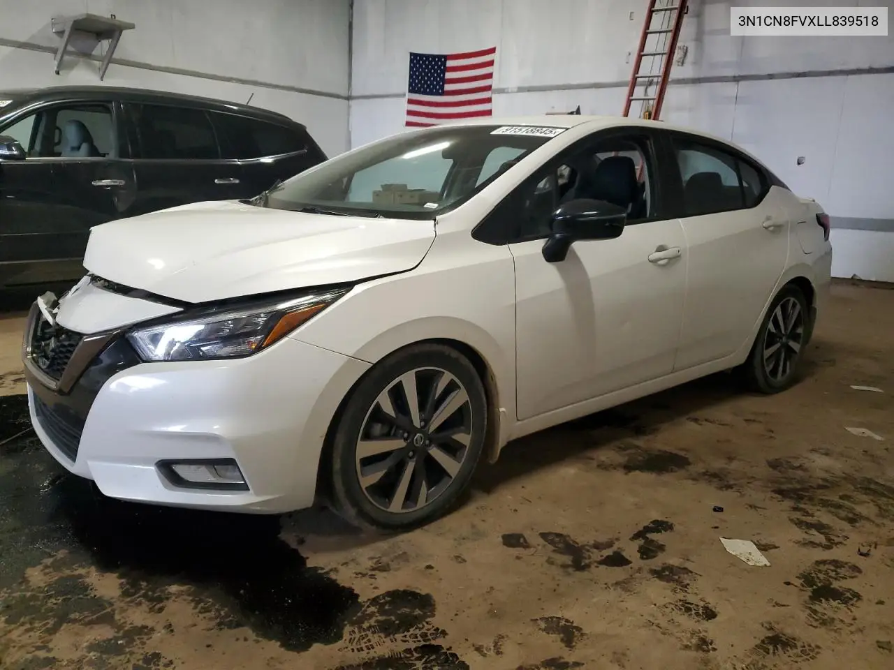 3N1CN8FVXLL839518 2020 Nissan Versa Sr