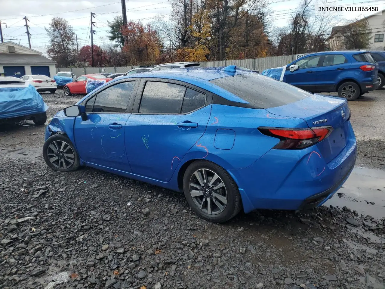 3N1CN8EV3LL865458 2020 Nissan Versa Sv