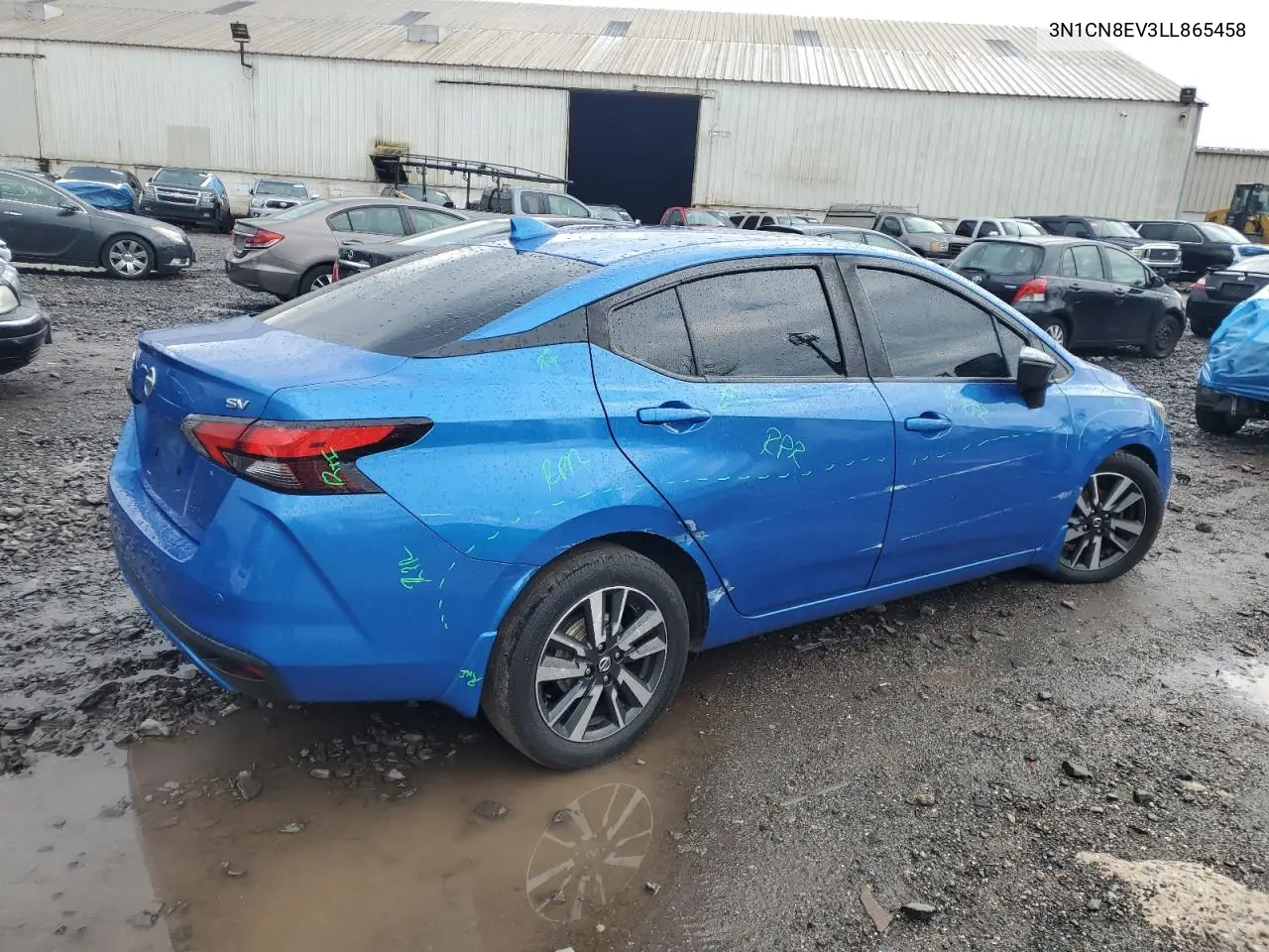 3N1CN8EV3LL865458 2020 Nissan Versa Sv