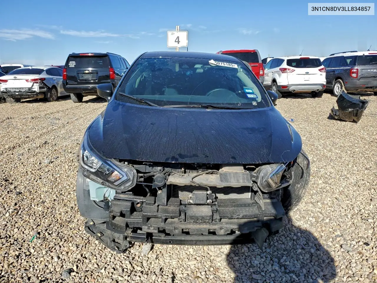 3N1CN8DV3LL834857 2020 Nissan Versa S