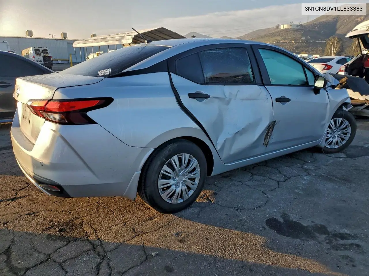 3N1CN8DV1LL833383 2020 Nissan Versa S