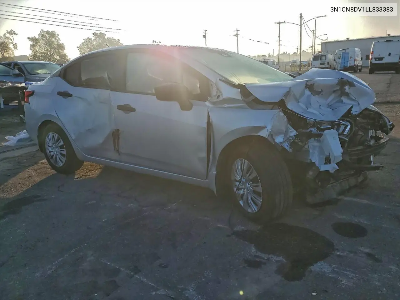 3N1CN8DV1LL833383 2020 Nissan Versa S