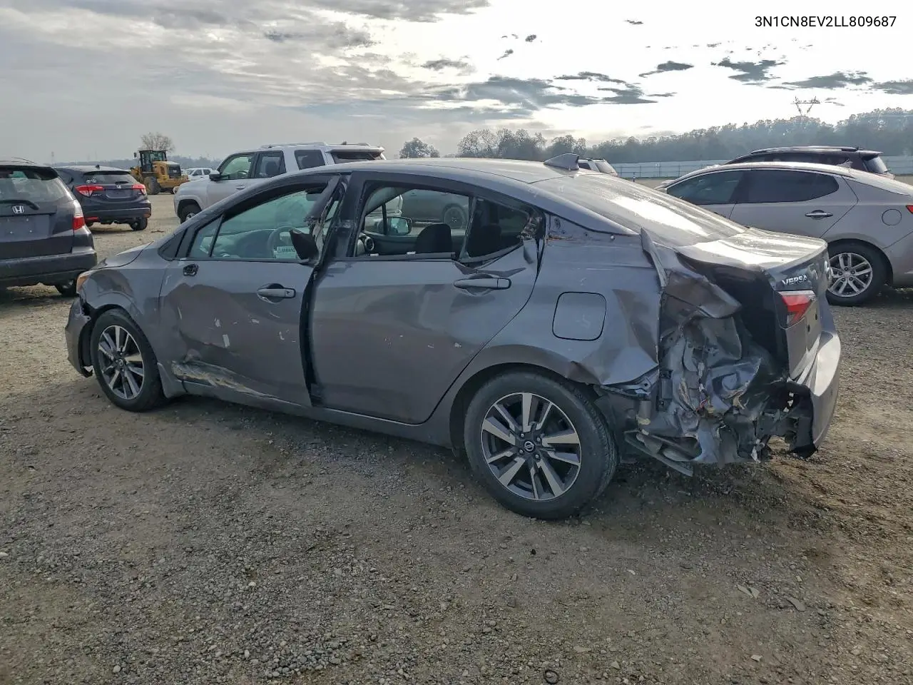 3N1CN8EV2LL809687 2020 Nissan Versa Sv