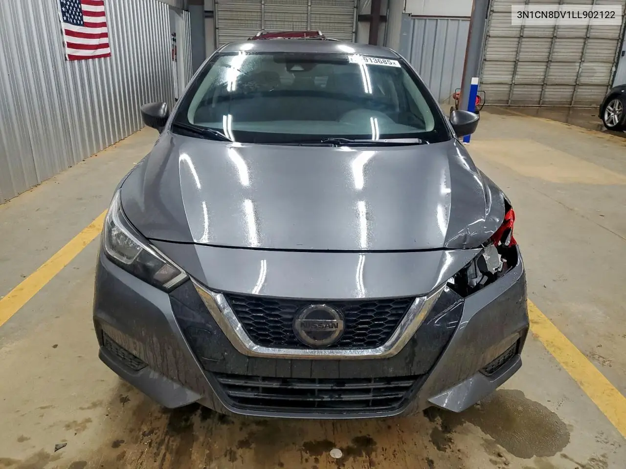 3N1CN8DV1LL902122 2020 Nissan Versa S