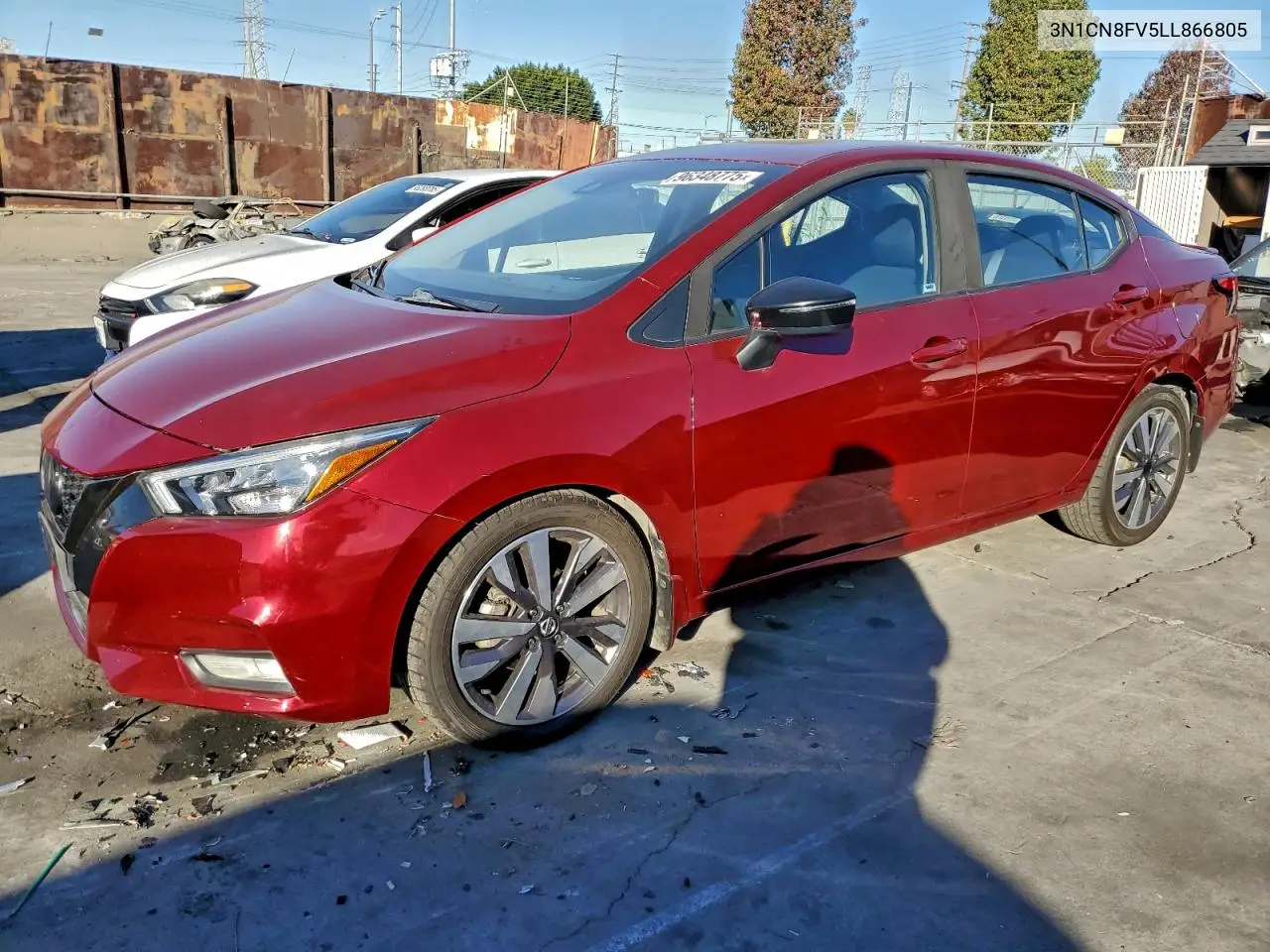 3N1CN8FV5LL866805 2020 Nissan Versa Sr
