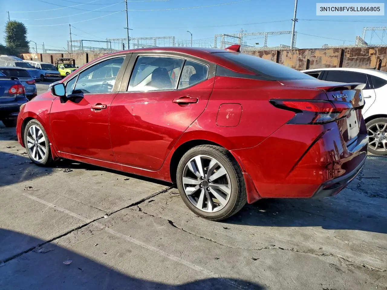 3N1CN8FV5LL866805 2020 Nissan Versa Sr