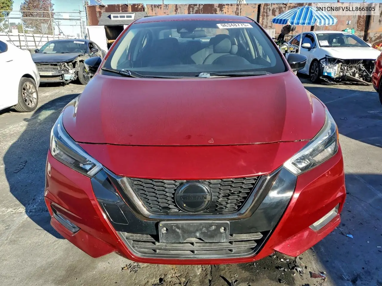 3N1CN8FV5LL866805 2020 Nissan Versa Sr