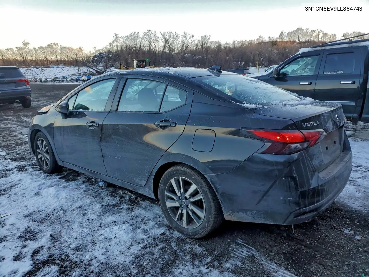 3N1CN8EV9LL884743 2020 Nissan Versa Sv