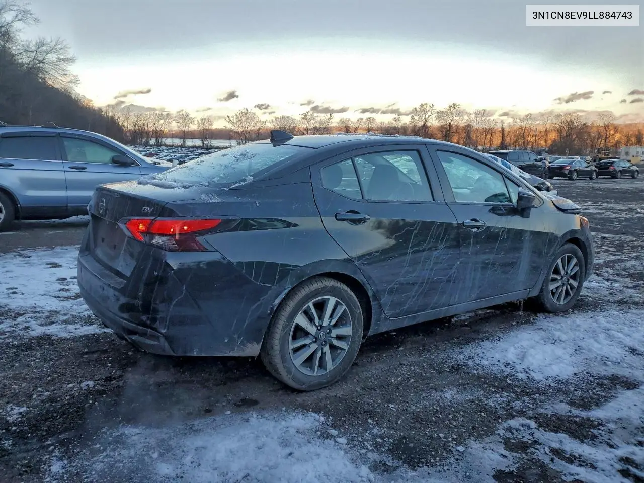 3N1CN8EV9LL884743 2020 Nissan Versa Sv